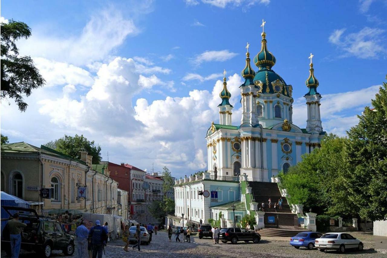 Kyiv Top Location 60M2 Apt In Old City Fast Wifi Selfchekin Εξωτερικό φωτογραφία