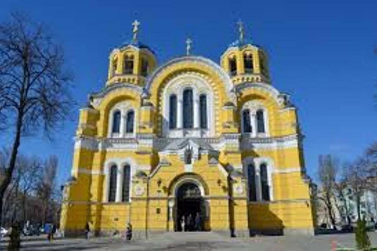 Kyiv Top Location 60M2 Apt In Old City Fast Wifi Selfchekin Εξωτερικό φωτογραφία